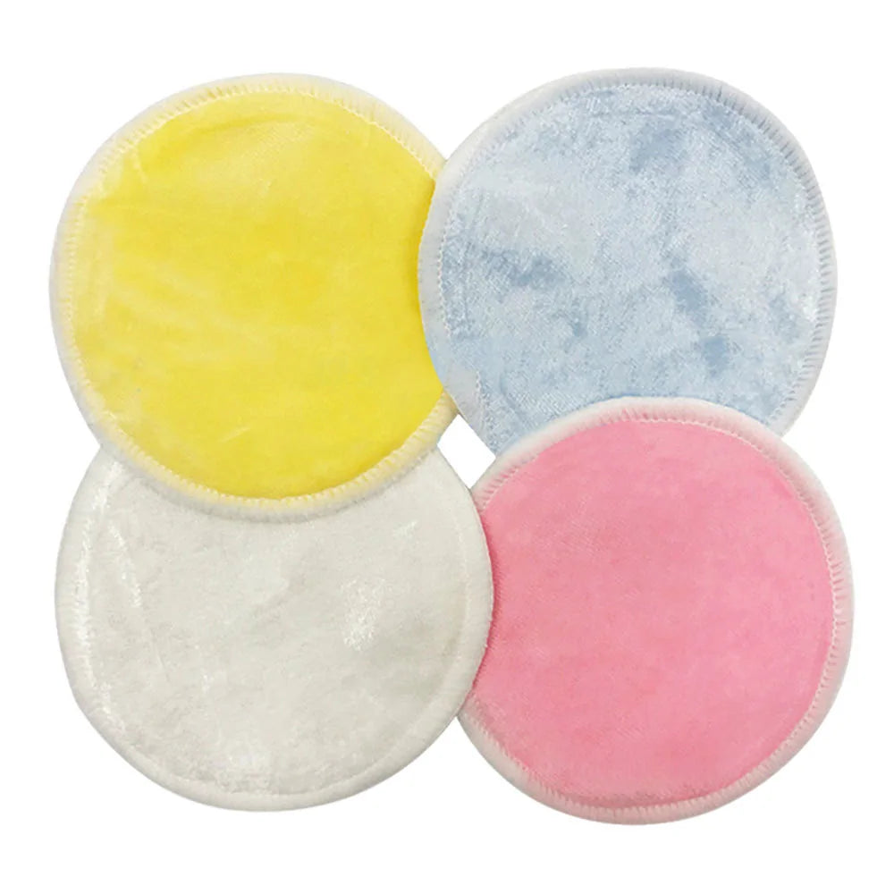 Reusable Triple Layers Bamboo Cotton Pads Make-up Facial Remover